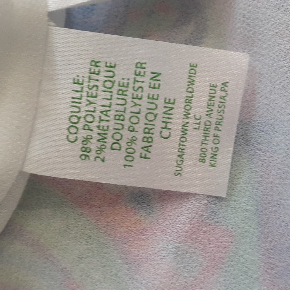 Lilly pulitzer women's sheer ivory off white pullover floral  blouse siz… - Picture 11 of 17